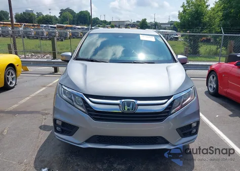 2018 Honda Odyssey Ex from USA, damaged, VIN 5FNRL6H53JB066563